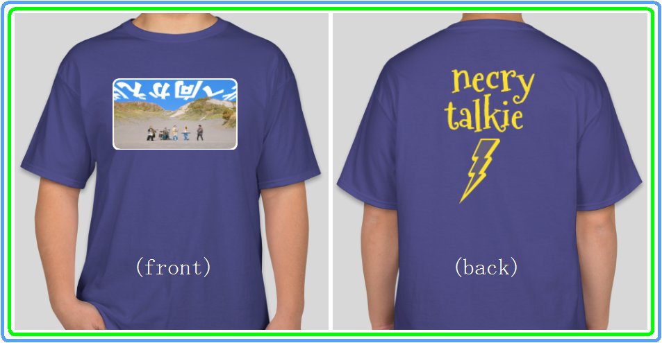 gogglefox's tweet photo. @Talkie_official I made a necry talkie t-shirt! :D https://t.co/a4TWa34SNU