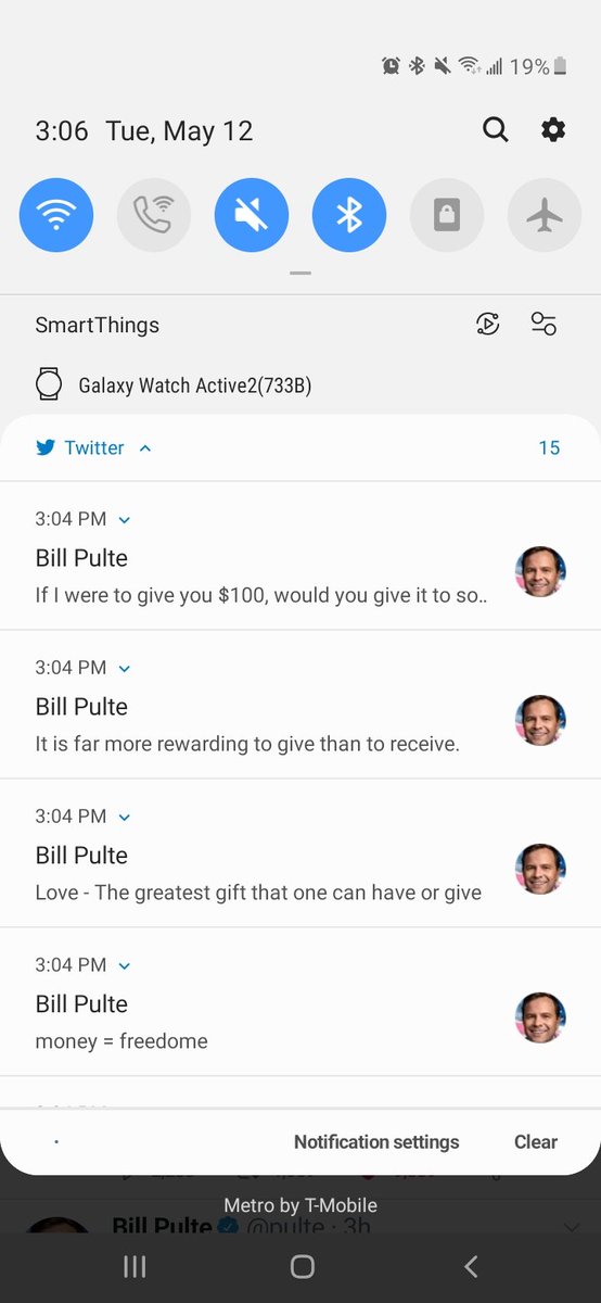 SisYaBish's tweet image. @pulte I just got 15 notifications at once. Why are they so delayed? Sheesh...#ImMissingOut