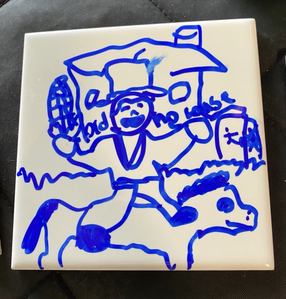 OSHBklyn's tweet photo. Todays #MuseumWeek theme is #CultureInQuarantineMW and we invite you to create your own #DelftTile at home, inspired by the tiles in our Great Room. 
Show us what you create in the comments! 
💙
#MuseumAtHome #dutchcolonial #nychistory #brooklyn #HistoricHouseMuseum https://t.co/TQzeD4FrxA