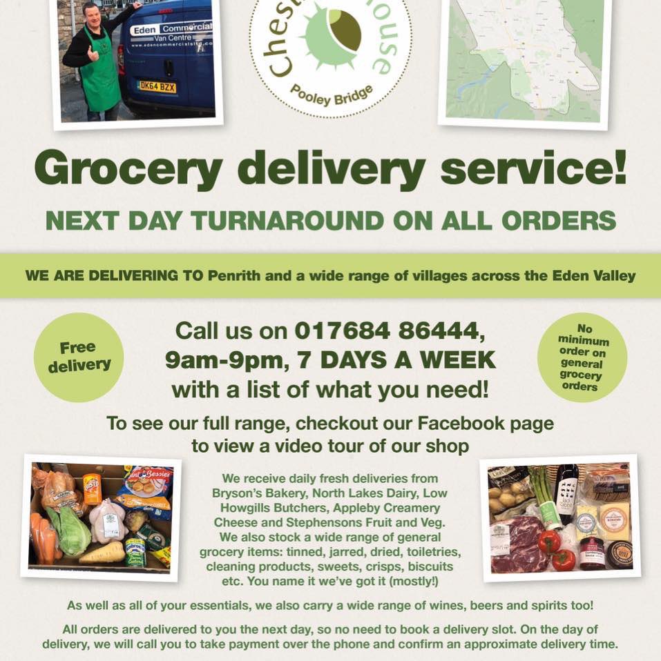 Keep spreading the word everyone about our service. Open to anyone, using local suppliers.