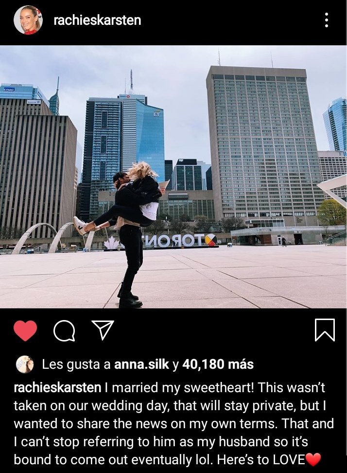 Red_RSkarsten's tweet photo. Massive congratulations to these two 😍😍 we wish you both the best 😘🥰🥰 https://t.co/Zgwo4h1q0A