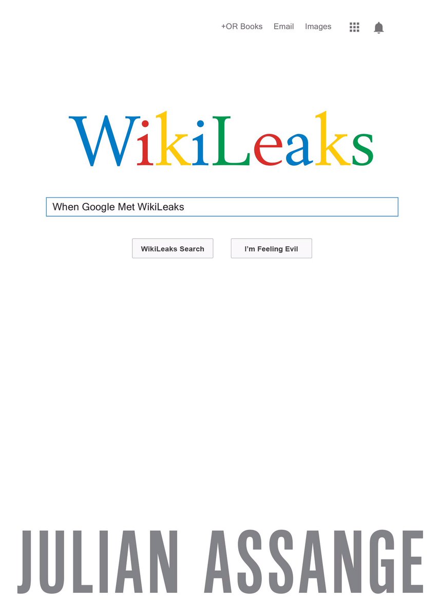martinbray3's tweet photo. #FreeAssange #assange #google #ericschmidt #wikileaks #orbooks #DontExtraditeAssange #Covid19UK
Audio recording of When Google met
Wikileaks
https://t.co/MgffXb7G7A https://t.co/OFhZakUf3z