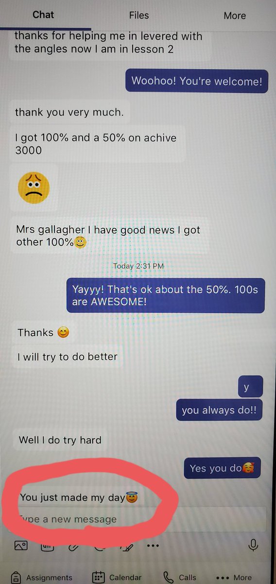 Not having 100% participation in distance learning can certainly be disheartening, but if my efforts help even just one student, it's all worth it!