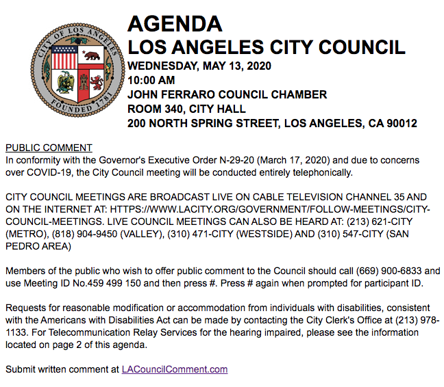shermanoaks_nc's tweet photo. #lacitycouncil meeting TOMORROW Wed morning #StorageUnits #PublicWorks #RestaurantRelief #LifelineProgram #SNAP #SaveTheArts #RentalAssistance #HCIDLA https://t.co/Swuc5RDoyR