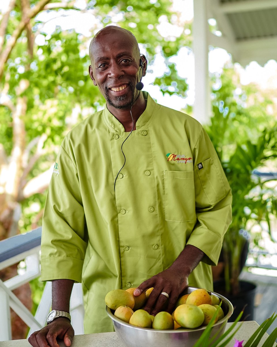 NevisNaturally's tweet photo. This Nevis chef has prepared a special recipe for tomorrow's #TasteofNevis challenge - can you guess what it is?
Look out for the video tomorrow for all the details. We can’t wait for you to try it!
#seeyousoonnevis #faceofnevis #homerecipes #lovemango #nevis https://t.co/al7K5xJg5f
