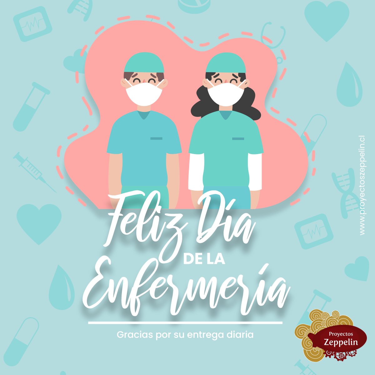 tu_zeppelin's tweet photo. Hoy 12 de mayo se conmemora el dia de los enfermeros y enfermeras! Aquellos que día a día cuidan de nuestra salud, les deseamos un Feliz Día #quedateencasa #12Mayo #Enfermeria https://t.co/g8T9jRhUm5