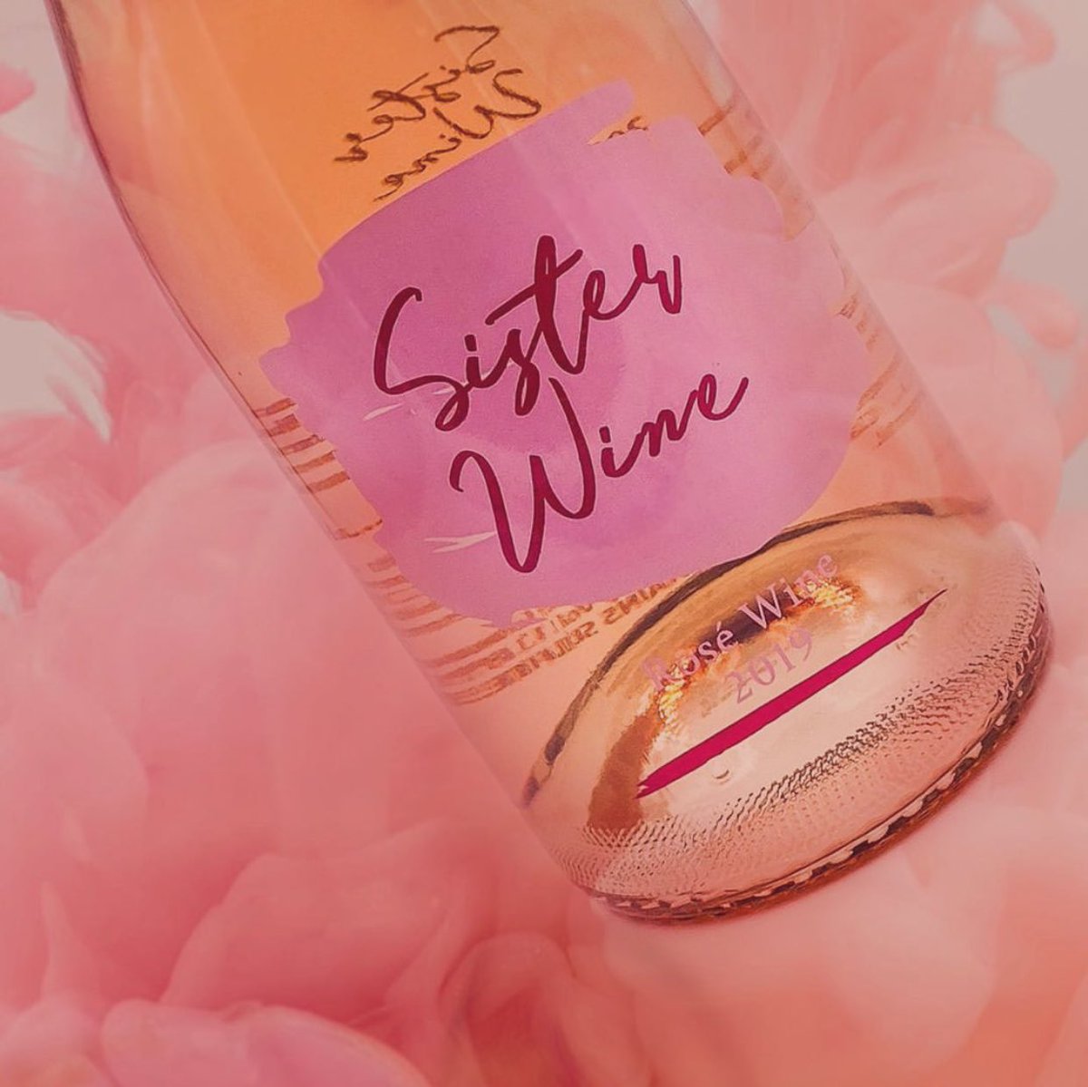 Times are tough: take a deep breath, think positive, and pour that glass of Sister Rosé! Order four bottles get shipping for only a penny! #SisterWine #SisterRosé #HousleyLife