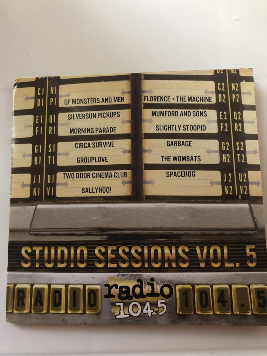 ibakeforaliving's tweet photo. Been a crazy last few days for me - time to relax a little. Tonight’s soundtrack. @radio1045 #1045studiosession https://t.co/3b1kod6VPZ