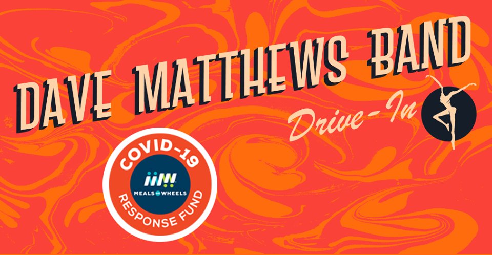 DMB is proud to partner with <a href="/_MealsOnWheels/">Meals on Wheels</a> as part of the next Drive-In Concert Series on May 13th 8pm ET with a full live DMB concert at Xfinity Theatre in Hartford, CT on June 22, 2019. Please consider donating at dmbdrivein.com or Facebook: facebook.com/donate/1018273…