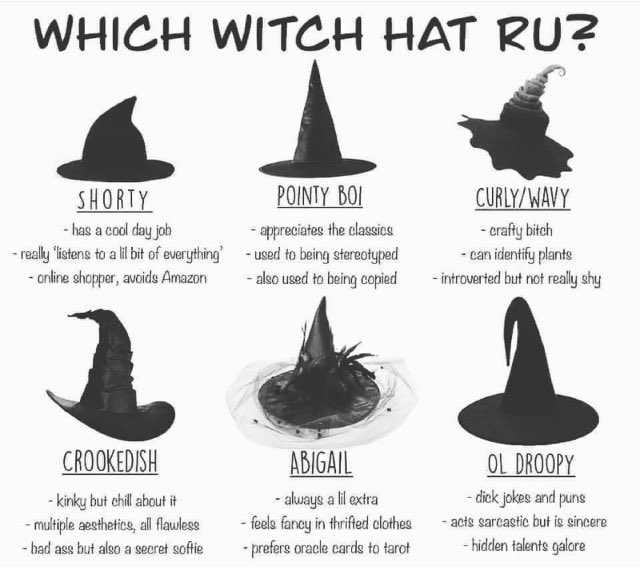 MetaRoundTable's tweet photo. This is so cute. Which witch hat are you?
@oh_that_witch_again
#funtimes #witchhats #witchhat #witchyvibes #witchythings #witchyfun #witchesofinstagram #witchesofinstagram🔮🌙 #blackhatsociety https://t.co/4IXERxkTvt