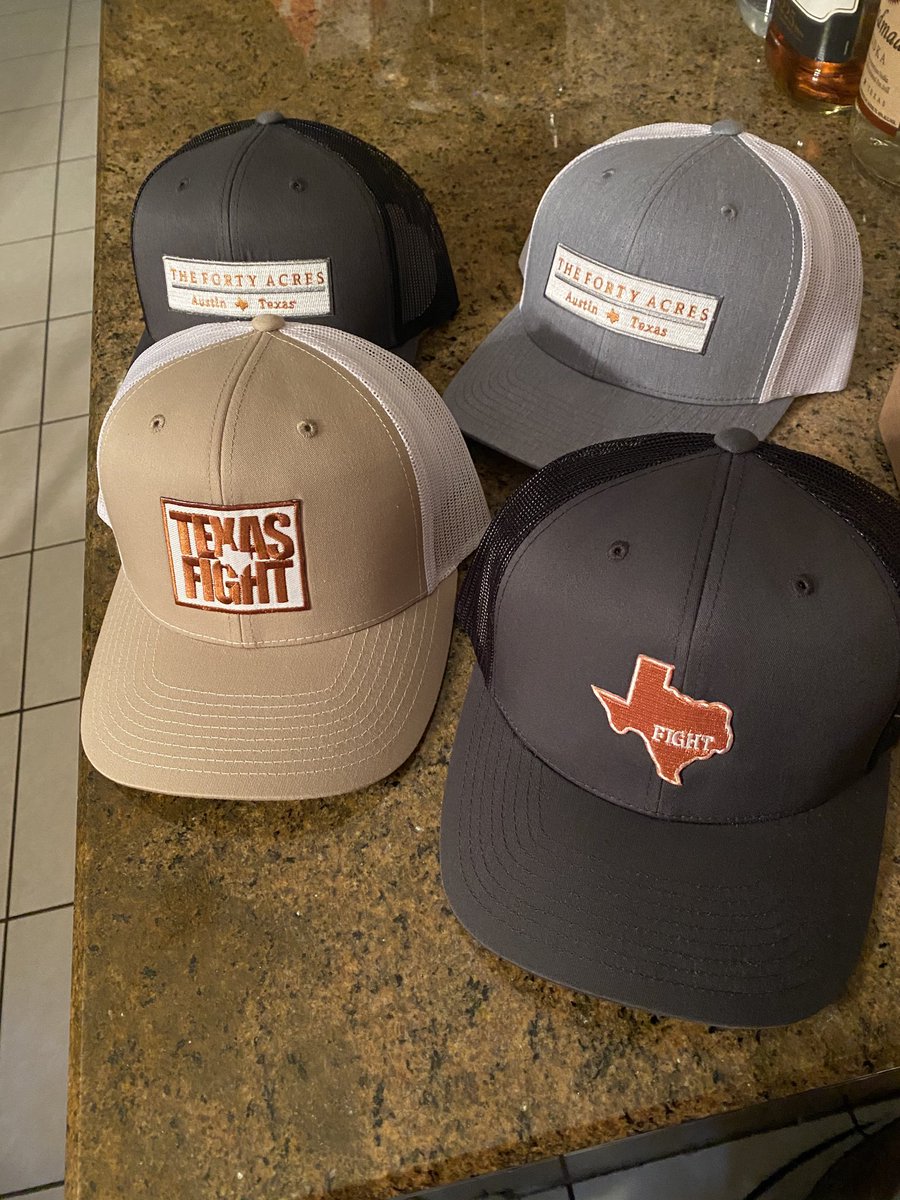 QCosby17's tweet photo. They made it 🧡🔥! ⁦@laststandhats⁩ ⁦@universitycoop⁩ #supportsmallbusiness https://t.co/iZq0L7PlBw