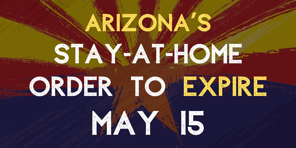 azfamily's tweet photo. #BREAKING: Gov. Ducey says the stay-at-home order will expire on May 15 https://t.co/7ltQwOgG1K