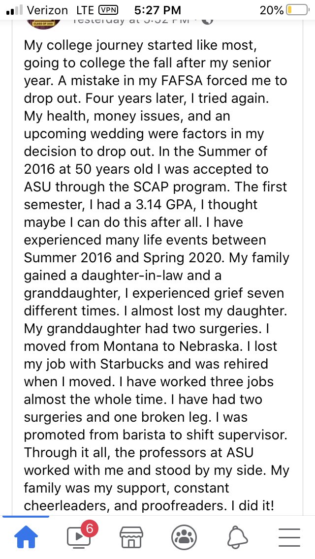 KaeshaJ's tweet photo. I’d like to celebrate my mom and I could use ideas. Through someone’s mistake her college account was shown as innactive and she was left out of all graduation events and parties. She deserves something more after all her hard work. Anyone have big ideas on how to celebrate her? https://t.co/bPdNayI5Ud