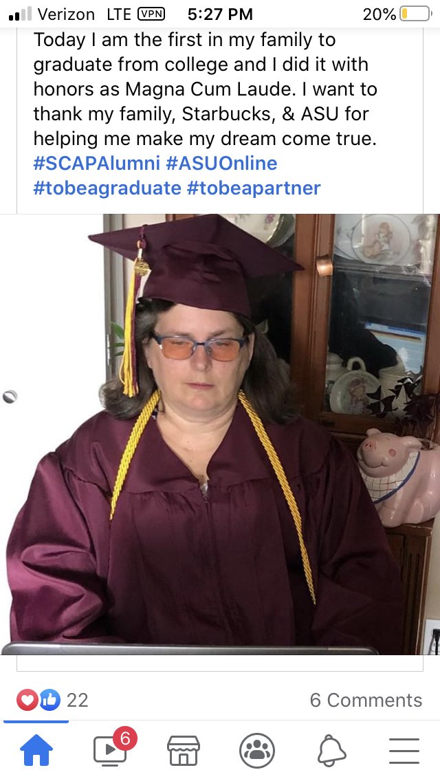 KaeshaJ's tweet photo. I’d like to celebrate my mom and I could use ideas. Through someone’s mistake her college account was shown as innactive and she was left out of all graduation events and parties. She deserves something more after all her hard work. Anyone have big ideas on how to celebrate her? https://t.co/bPdNayI5Ud