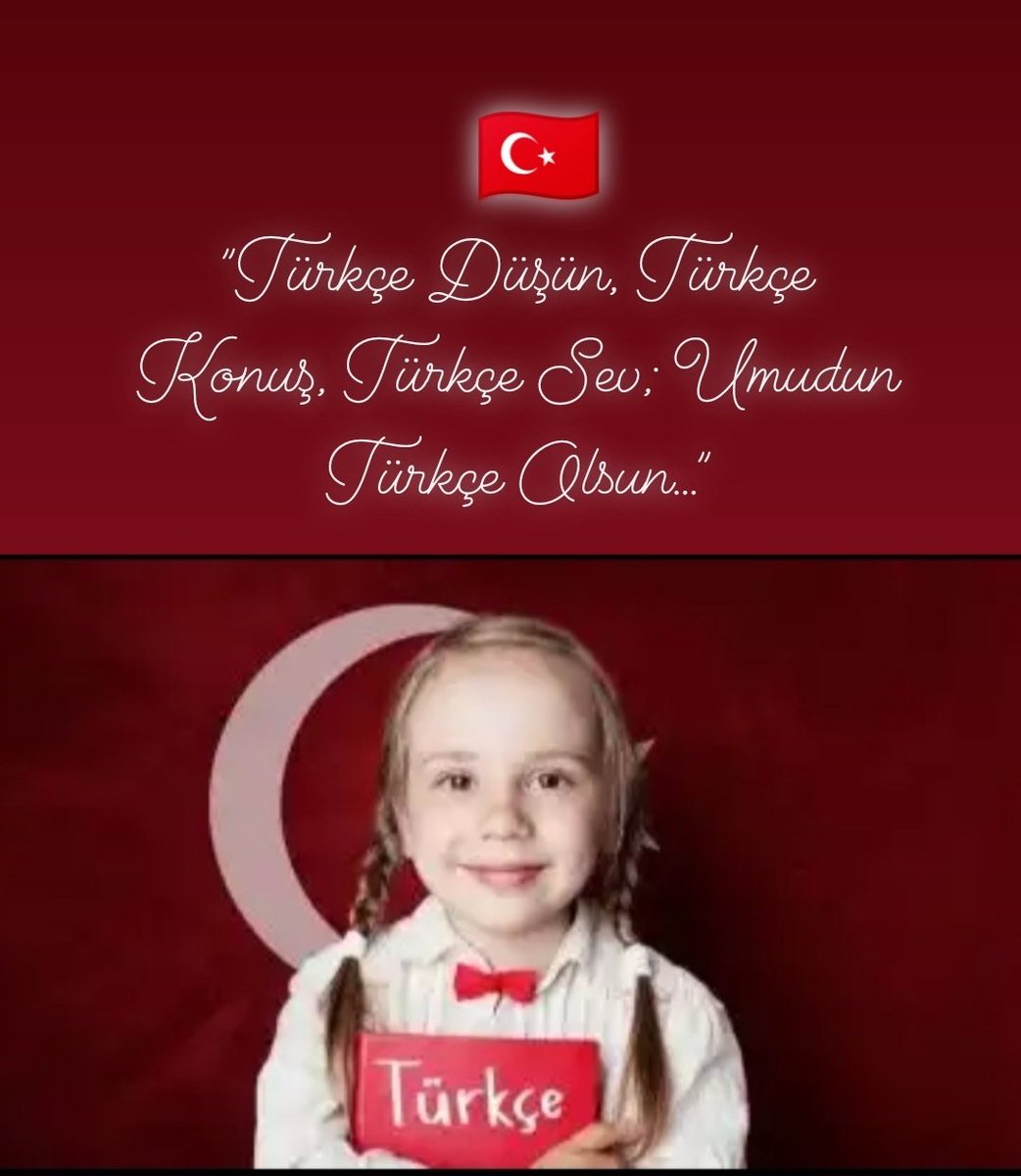 13 Mayıs Türk Dil Bayramı Kutlu Olsun.