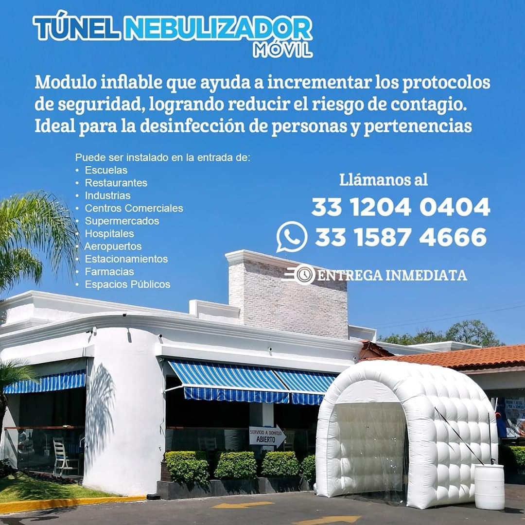 Publiglobos's tweet photo. TÚNEL NEBULIZADOR MÓVIL
Ahora con sensor de movimiento

Pregunta también por nuestro generador de Ozono
Visita nuestro sitio web

🖥️ https://t.co/vvEJIquLRC

#Tunel #sanitizante #inflable #recinto #ozono #Cuarentena #FelizLunes #Publicidad #BTL #Practicoyseguro #CoronaVirus https://t.co/GlGr3edZkm