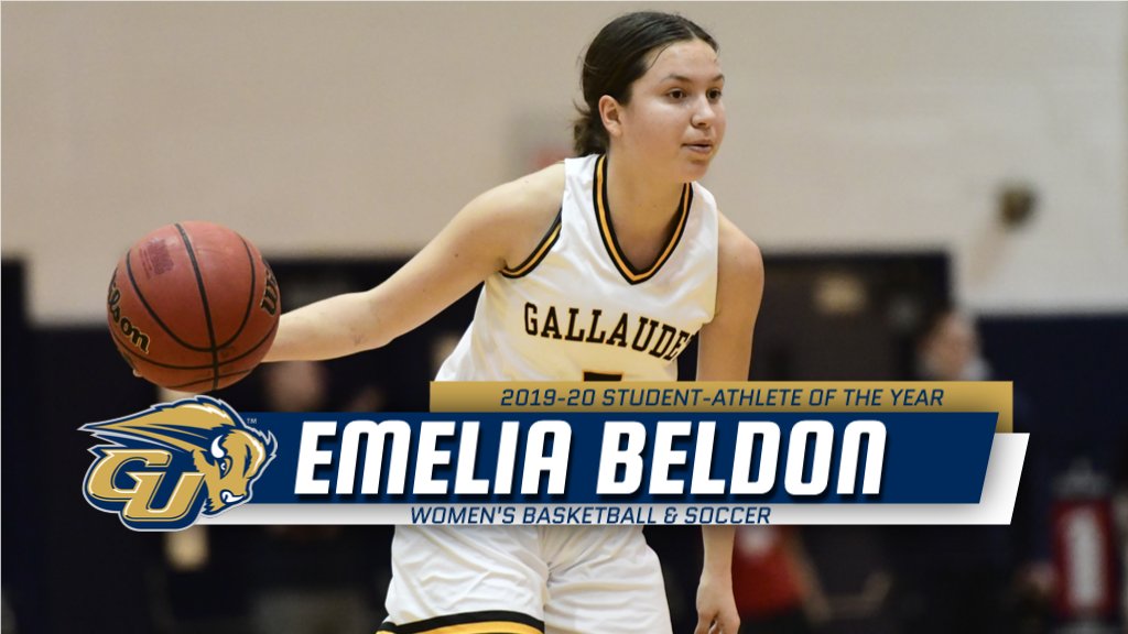 GallaudetBison's tweet image. BISON STUDENT-ATHLETES OF THE YEAR
Emelia Beldon (Women's Basketball)
Noah Valencia (Men's Basketball)

#GUvirtual | #BisonStrong | #GallaudetStrong
@GallaudetU | #GallaudetU | #GUBison
#BisonGrads2020