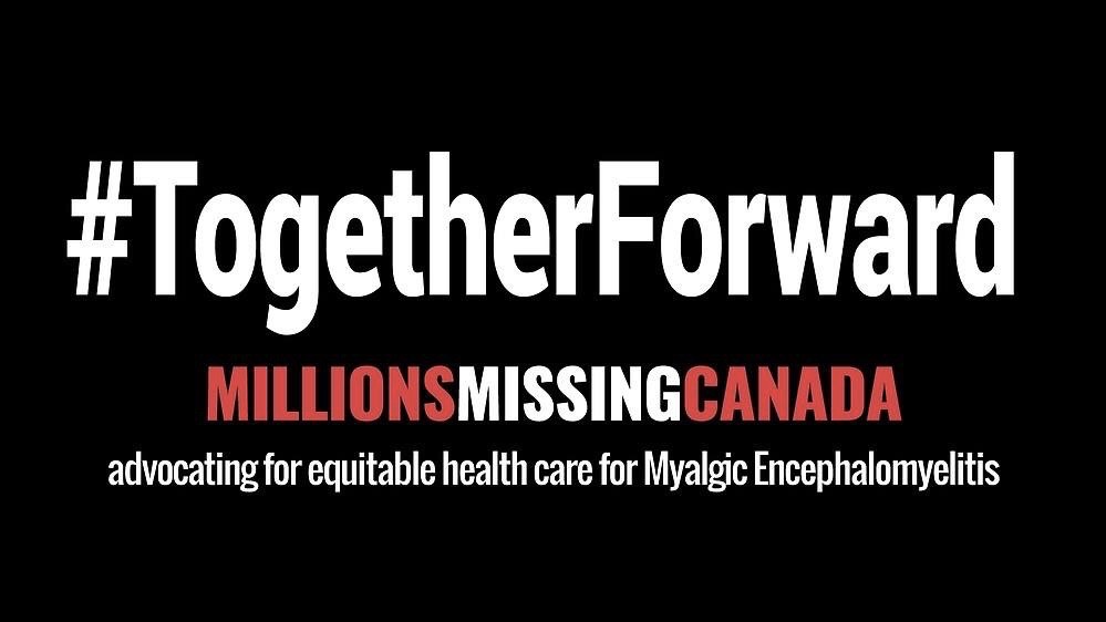 MillionMissCan's tweet photo. Thanks to all who are joining in raising awareness for ME in 🇨🇦 today ❤️

#YourVoiceMatters!
#TogetherForward
#MakeMEVisible

#MEAwarenessDay
#MyalgicEncephalomyelitis
#MillionsMissing
#HealthEquity4ME
#LeaveNoOneBehind
#StopPassingUsBy!
#ICanCME #WhyCantYou?
#ChangeTheFuture4ME https://t.co/NF4LWfhMVb