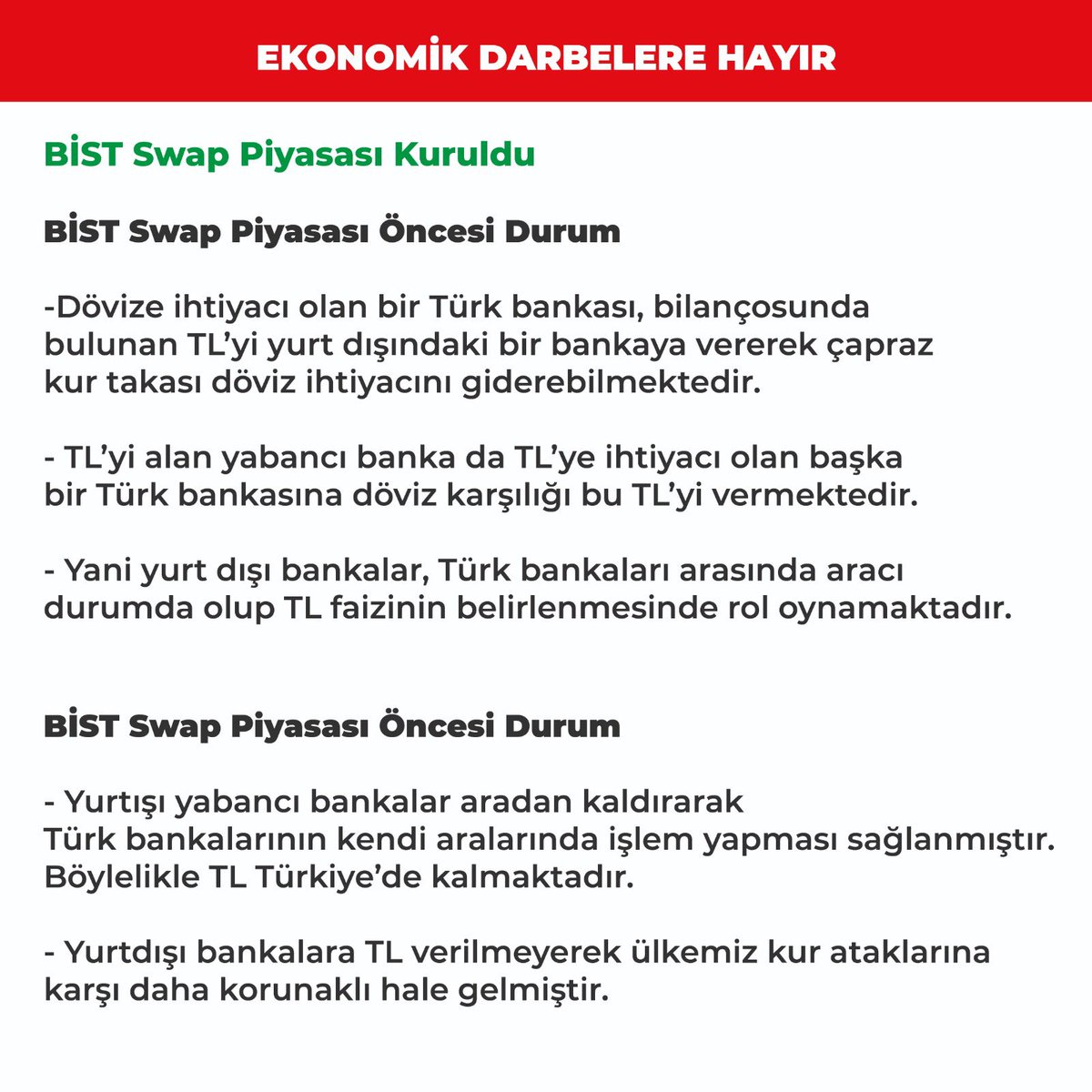 #EkonomikDarbelereHayır 
Direneceğiz ve kazanacağız. Ekonomik darbenin karşısında duracağız