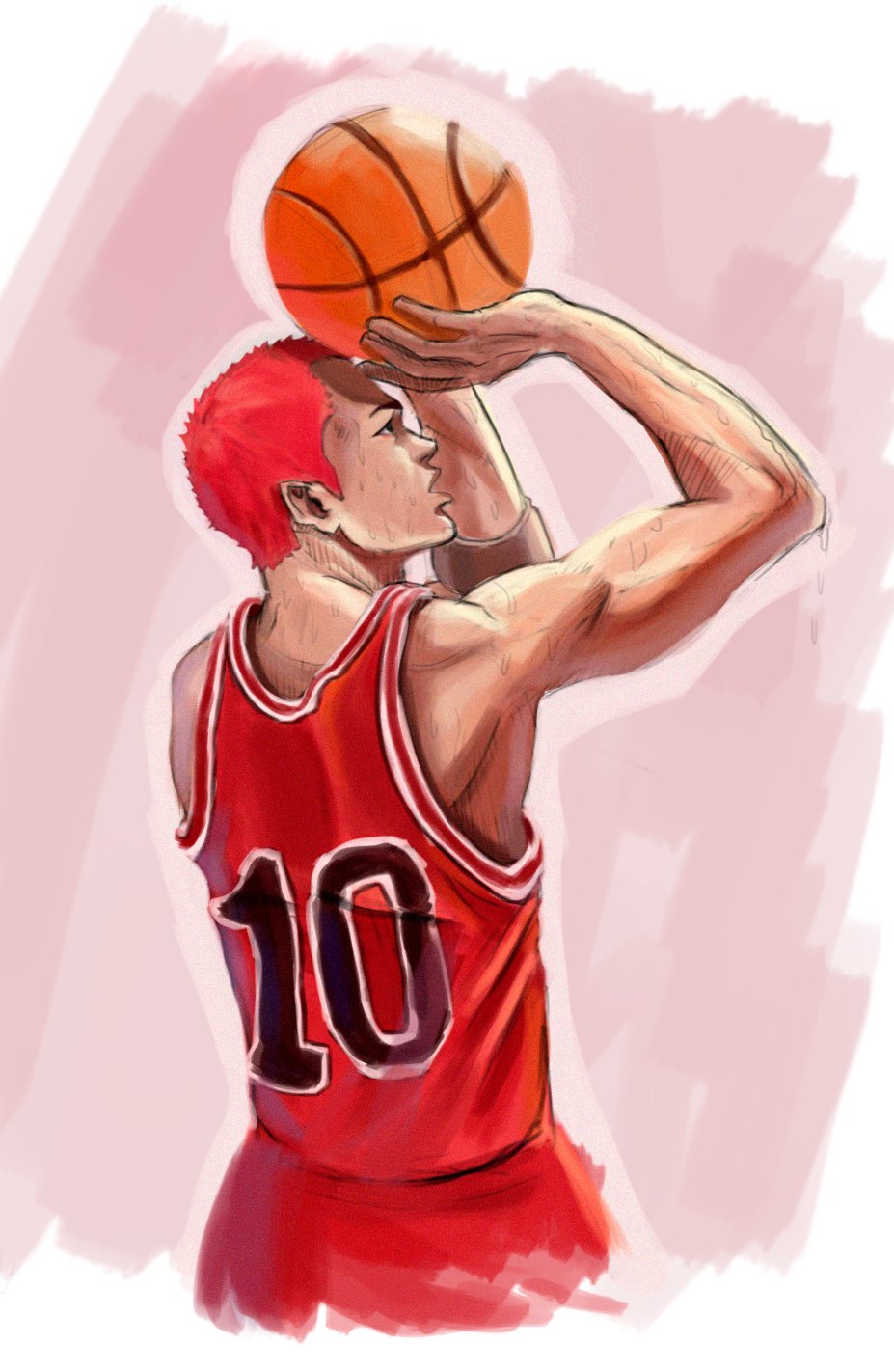 Jessepinkman Slamdunk Basketball Fanart T Co Nvoxiffxiu Twitter