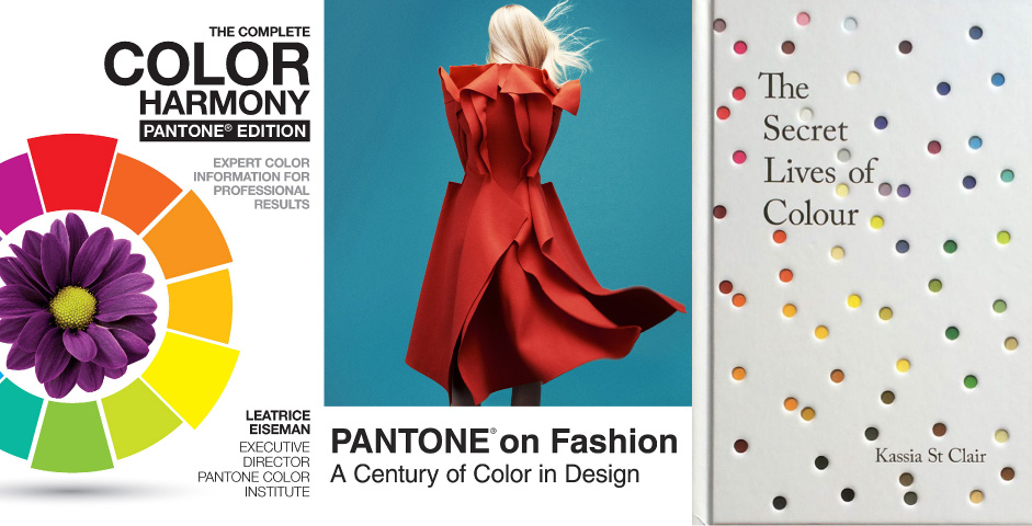 book covers about pantone and colors