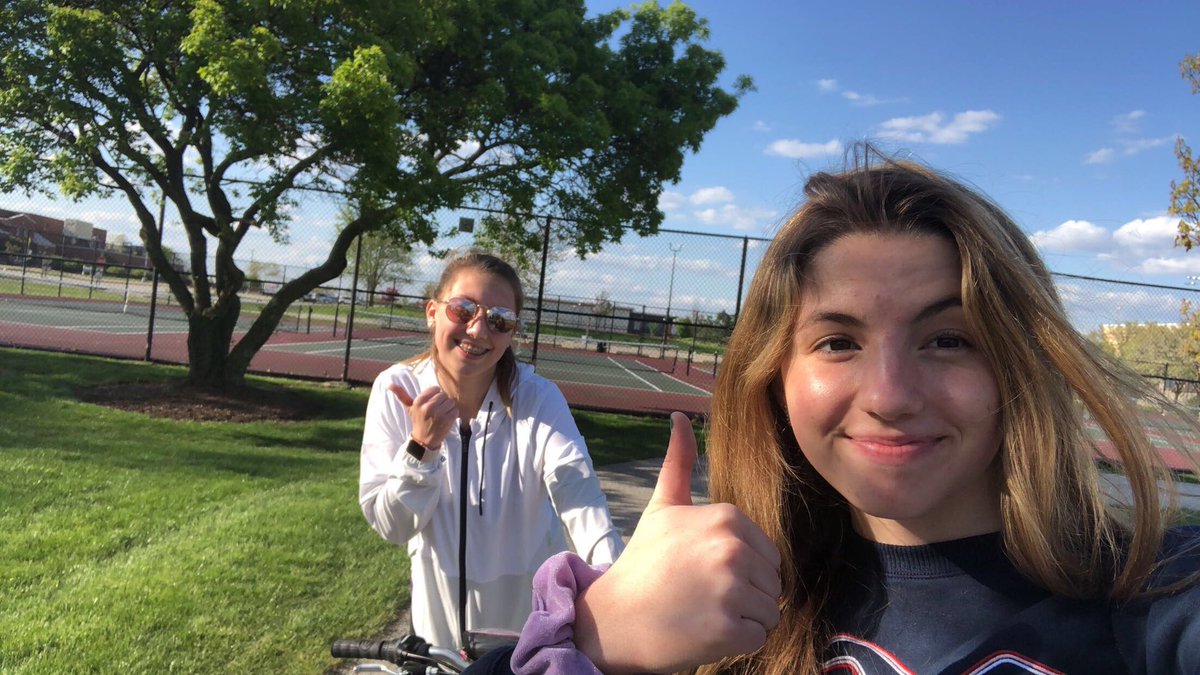 Biked 14.23 mi today with <a href="/peyyyy03/">Peyton</a>!! #WeAreLemont