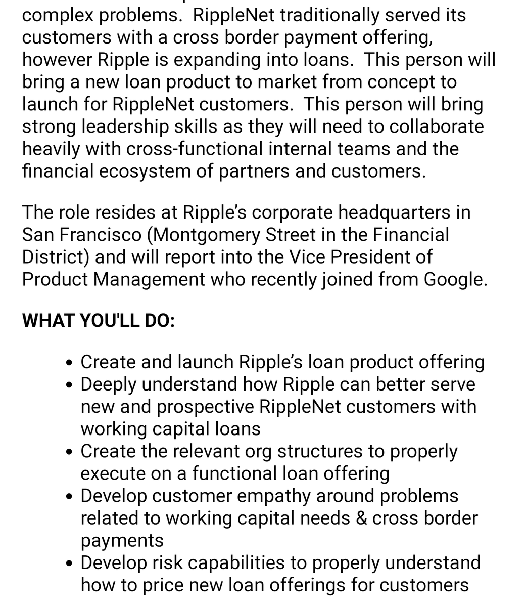 BREAKING:Ripple is expanding into working capital lending for RippleNet customers.  https://twitter.com/ashgoblue/status/1260336603395788803