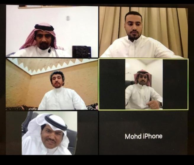 hafrchamber's tweet photo. اللجنة الصناعية  بـ #غرفة-حفرالباطن تعقد (عن بُعد) اجتماعها الدوري السابع ، برئاسة عضو مجلس الإدارة، ورئيس اللجنة الأستاذ / ظاهر بن سعد الشمري، ومشاركة اعضاء اللجنة https://t.co/bNeI21p0XG