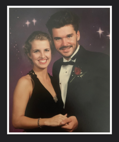 MySDIRC_SUP's tweet photo. Celebrating our @IRCSchools graduates through Tuxedo & Gown Tuesday! In celebration of seniors, here is a picture that reminds me of one of my favorite memories of my high school years - my high school prom I enjoyed with my beautiful wife! Time marches on quickly! #SDIRCGradWeek https://t.co/PD2JzTk9d9
