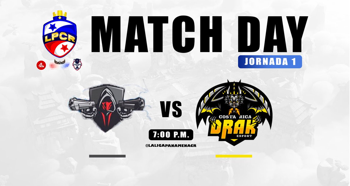 LPCRgg's tweet photo. #LPCR2 | MATCH DAY! 

🗓 | Martes 12 de Mayo
🕖 | 7:00 P.M.
⚔️ | #FactoryGlory 🆚 @CostaRica_Drak 

#LigaPanameñaCR 🇵🇦 https://t.co/9IJSwqEf2u