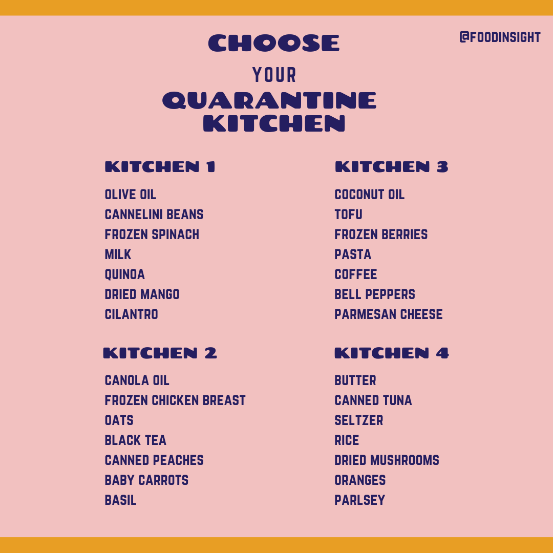 IFIC_Insights's tweet photo. Pick your #QuarantineKitchen and tag your #quarantinebuddy. We're #Kitchen3 🍝 ☕ with @eatright (6 ft apart) 😊 https://t.co/IdMqLqs9EX