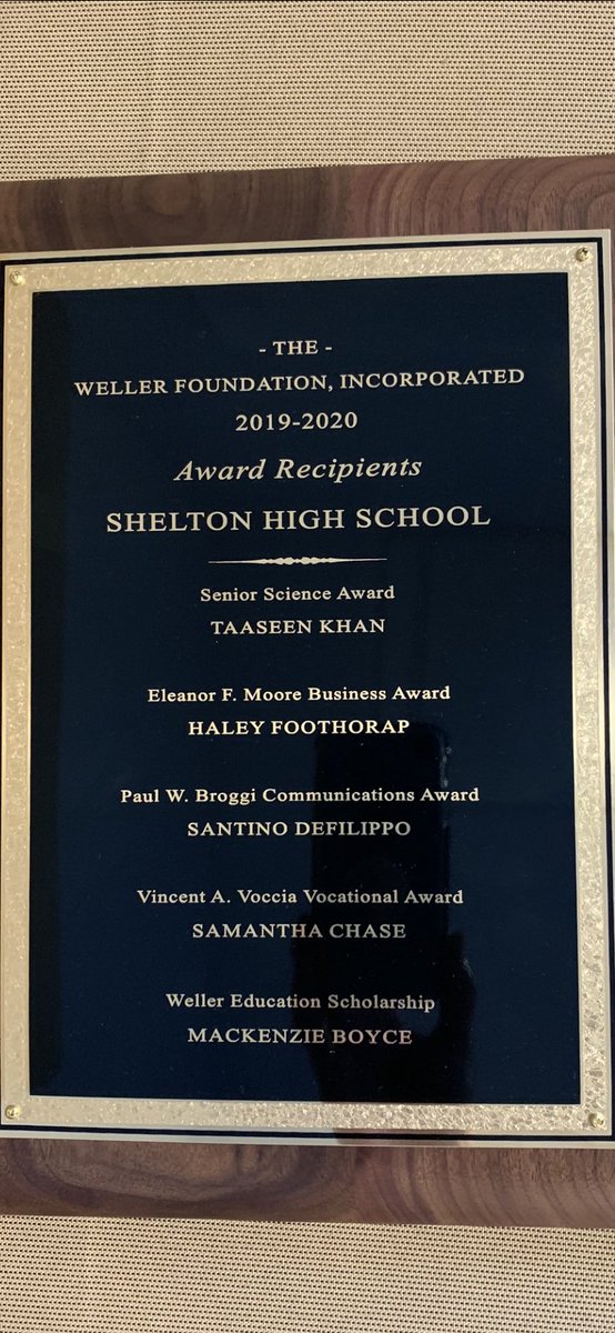 kriddleSHS's tweet photo. SHS congratulates our Weller Foundation scholarship winners - Kyle Young, Joe Davis, Samantha Chase, Taaseen Khan, Haley Foothorap, Santino DeFilippo and Mackenzie Boyce. https://t.co/CCERL49UZB