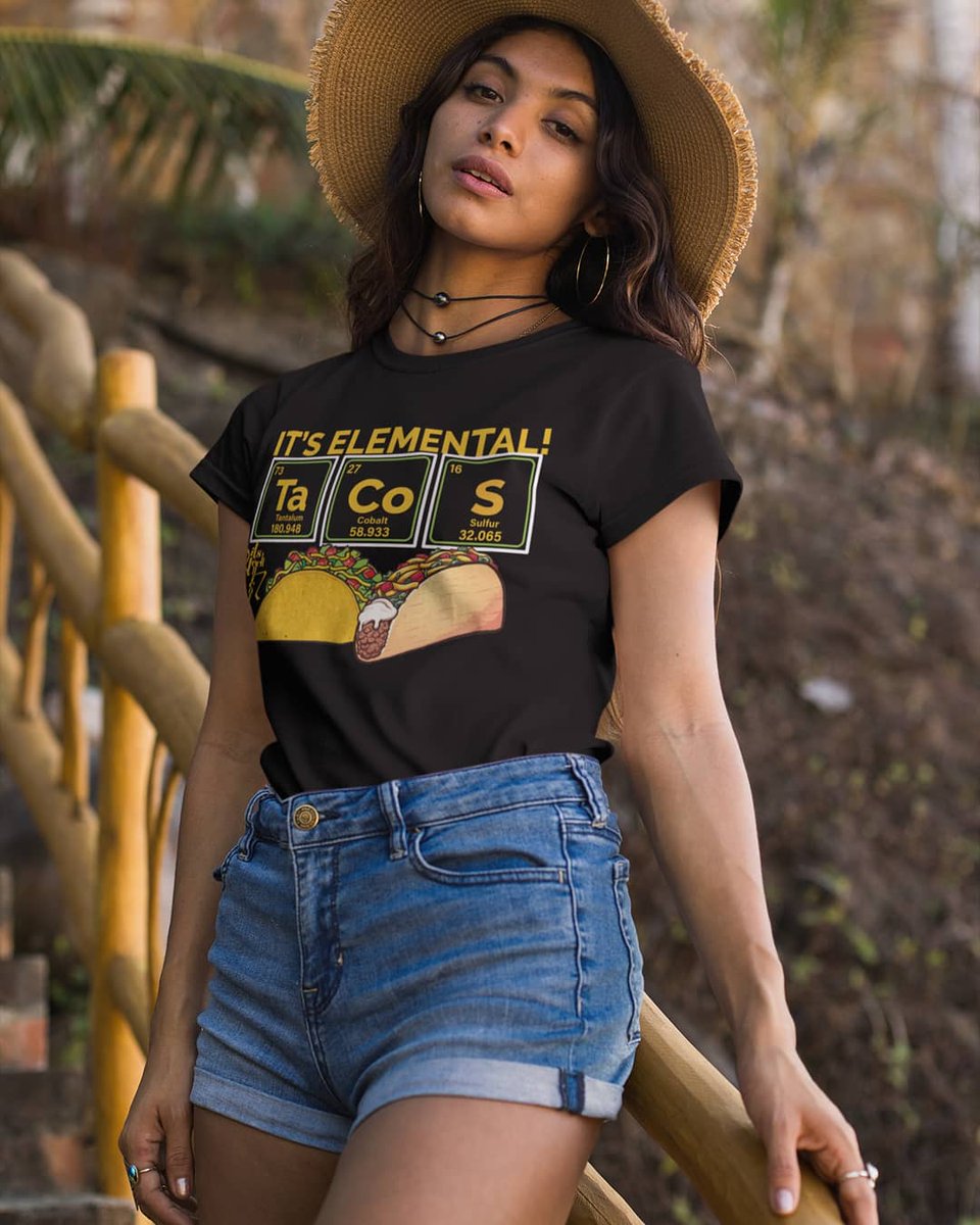 itstechnicole's tweet photo. It's #TacoTuesday!! And well, Tacos, It's Elemental! 🌮 Perfect for the #science and #taco fanatics) Available now in the SHOP link in my bio! Follow @itstechnicole for more! #ItsTechNicole #TacoNight #PeriodicTableOfElements #Tacos #Elemental #BuscandoTacos #ILoveTacos #Science https://t.co/wehYF0teaF