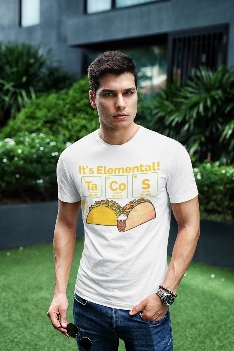 itstechnicole's tweet photo. It's #TacoTuesday!! And well, Tacos, It's Elemental! 🌮 Perfect for the #science and #taco fanatics) Available now in the SHOP link in my bio! Follow @itstechnicole for more! #ItsTechNicole #TacoNight #PeriodicTableOfElements #Tacos #Elemental #BuscandoTacos #ILoveTacos #Science https://t.co/wehYF0teaF