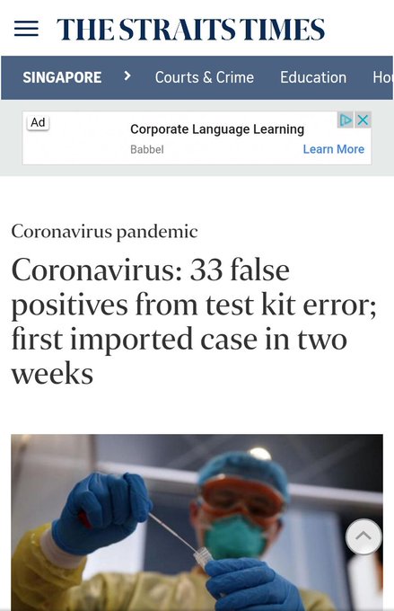 🤦&zwj;♀️ PAPAYTEST #Singapour #India https://t.co/26wahRt6mk<a href="/tag/singapour"class="tags">#Singapour</a><a href="/tag/india"class="tags">#India</a>