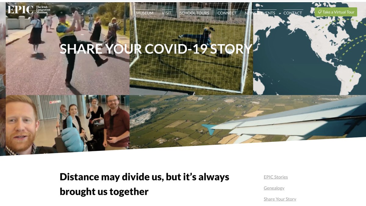 Thank you <a href="/EPICMuseumCHQ/">EPIC The Irish Emigration Museum</a> for including us in the COVID-19 story!
youtu.be/DMhNFgOLgTg (0:33)