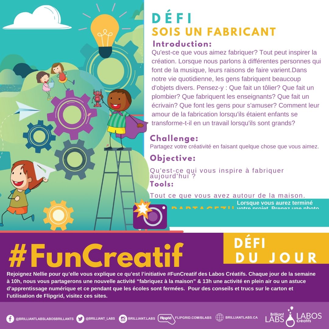 labos_creatifs's tweet image. #FunCréatif, inspirez-vous de l&apos;auteur &quot;Katey Howes&quot;, et fabriquez quelque chose qui vous rendra fier.  @Gov_NB @nsgov @francophonesud
@nseducation @DSF_NO
@InfoPEI @CSLF_IPE @DSFNordEst
@EDU_GovNL @EducationPEI @CSAP_Officiel