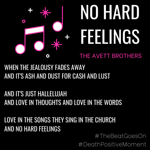 TheStyxChyx's tweet photo. 🎵 #TheBeatGoesOn with each #DeathPositiveMoment 🎵

What a beautiful song. 🎼

Highly recommend giving it a 🎧 https://t.co/0YTFAItz8Z 

#DeathPositive #TheStyxChyx #TheAvettBrothers #NoHardFeelings #MusicalMay #Music #LetsTalkDying #BringDeathtoLife https://t.co/nxMwWGHBo4