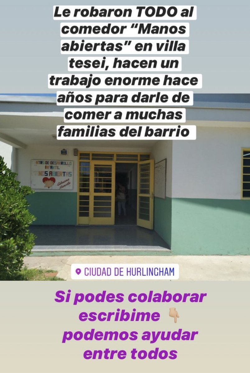 nzuela's tweet photo. Si pueden colaborar, por favor me escriben 🙏🏼 #hurlingham #villatesei #wcmorris  y si no pueden colaborar, #rw #difundir para que les llegue a las pantallas de aquellos hdps que se atrevieron a tanto. #increible https://t.co/8A5ST1vPvk