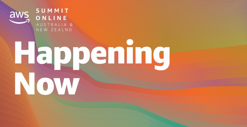 Learn &amp; Be Inspired! #AWSSummit Online Australia/New Zealand is about to begin, join us! go.aws/2LrjbAM