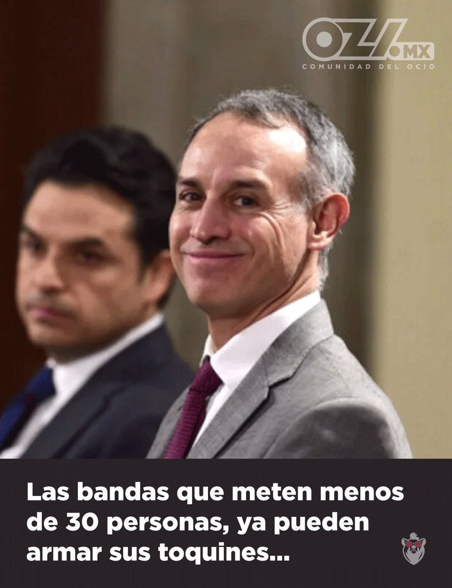 OOsonline's tweet image. 𝗨𝗻 𝗽𝗼𝗰𝗼 𝗱𝗲 𝗵𝘂𝗺𝗼𝗿 𝗢𝗭𝗜🐻🐼

#COVID19 #CoronaVirus #gatell #Lopezgatell #rock #show #humor #meme #emergente #musicaemeregente #oziemergente #satayhome #staysafe