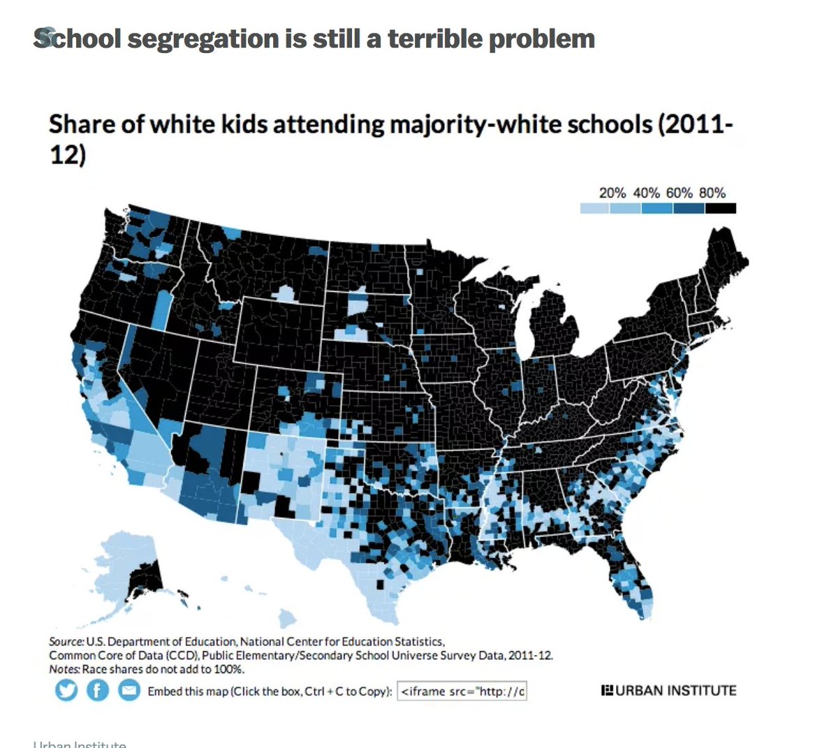 While this Vox article has a weird framing, it's surprisingly good for a Vox article. What I like is that it shows how the ongoing effects of settler colonialism & white supremacy persist in the present  https://www.vox.com/2015/5/27/8618261/america-maps-truths