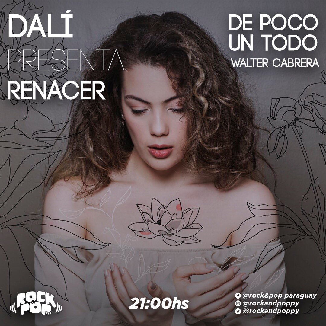 #martestranqui y hoy presentamos los nuevo de <a href="/dalimusicapy/">dalí</a> y hablamos con <a href="/solperez13/">Sunsi shiny</a> sobre los detalles del lanzamiento! 
Te esperamos de 21 a 23hs en la <a href="/rockandpoppy/">Rock&Pop Paraguay</a>!