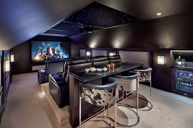 Choose one: media room