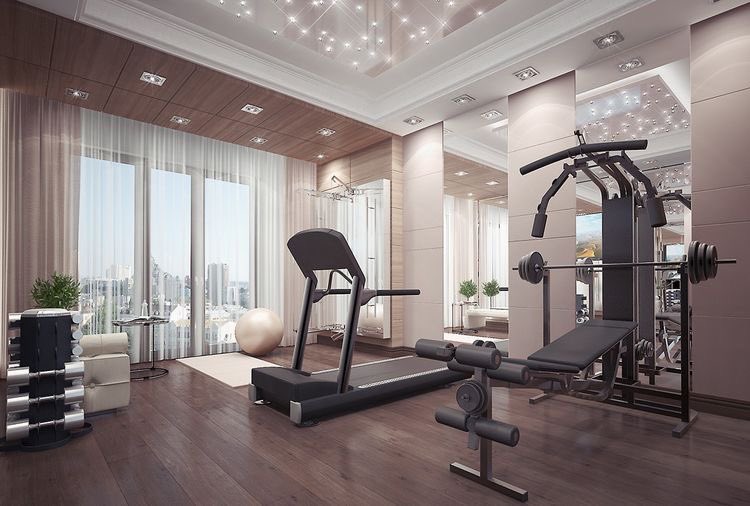 Choose one: home gym