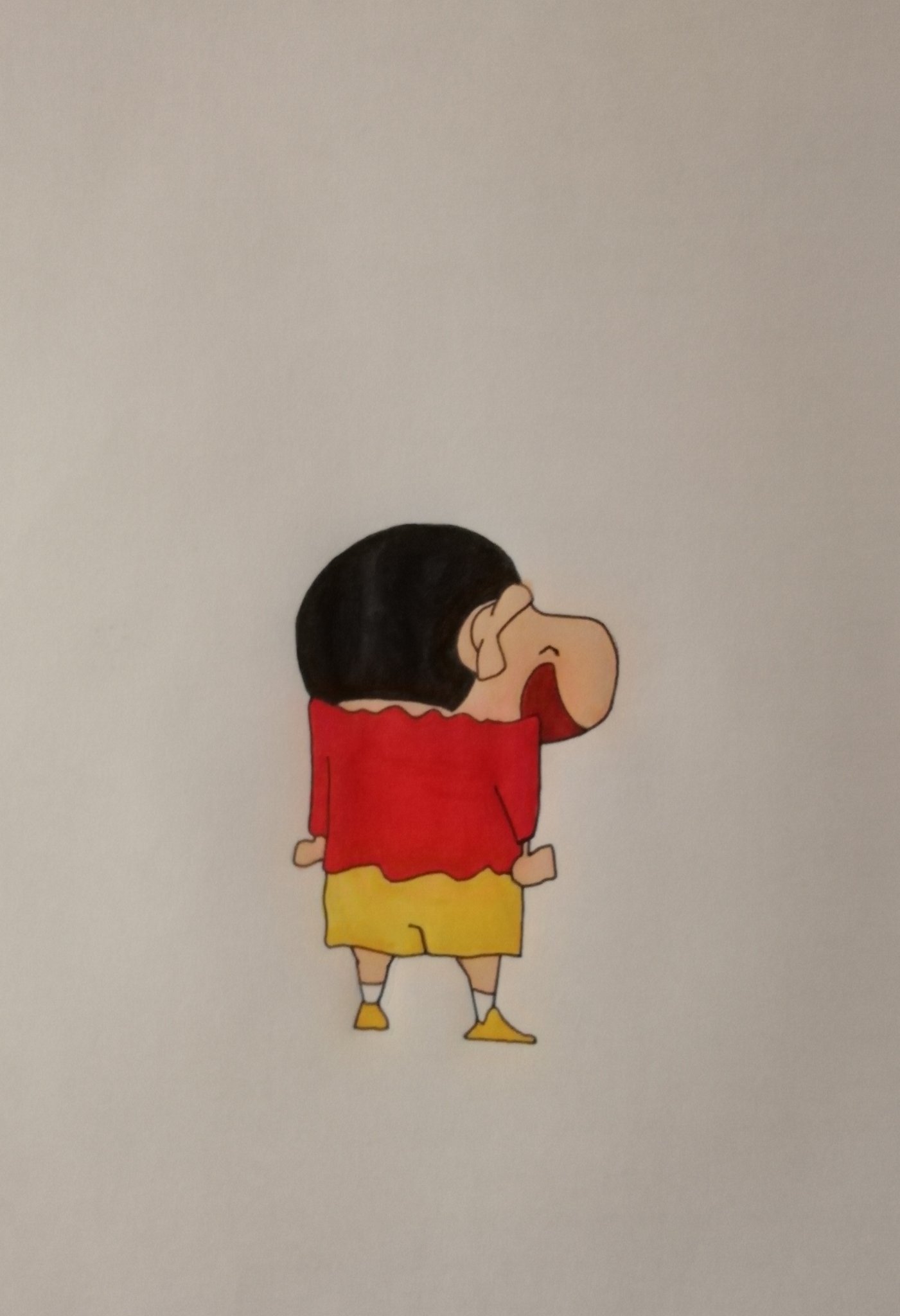 いつか歴史に名を残す一般人 野原しんのすけ正面から見た笑顔 クレヨンしんちゃん クレヨンしんちゃん都市伝説 ホラー イラスト いつか歴史に名を残す一般人 野原しんのすけ正面から見た笑顔 クレヨンしんちゃん クレヨンしんちゃん都市伝説 ホラー イラスト