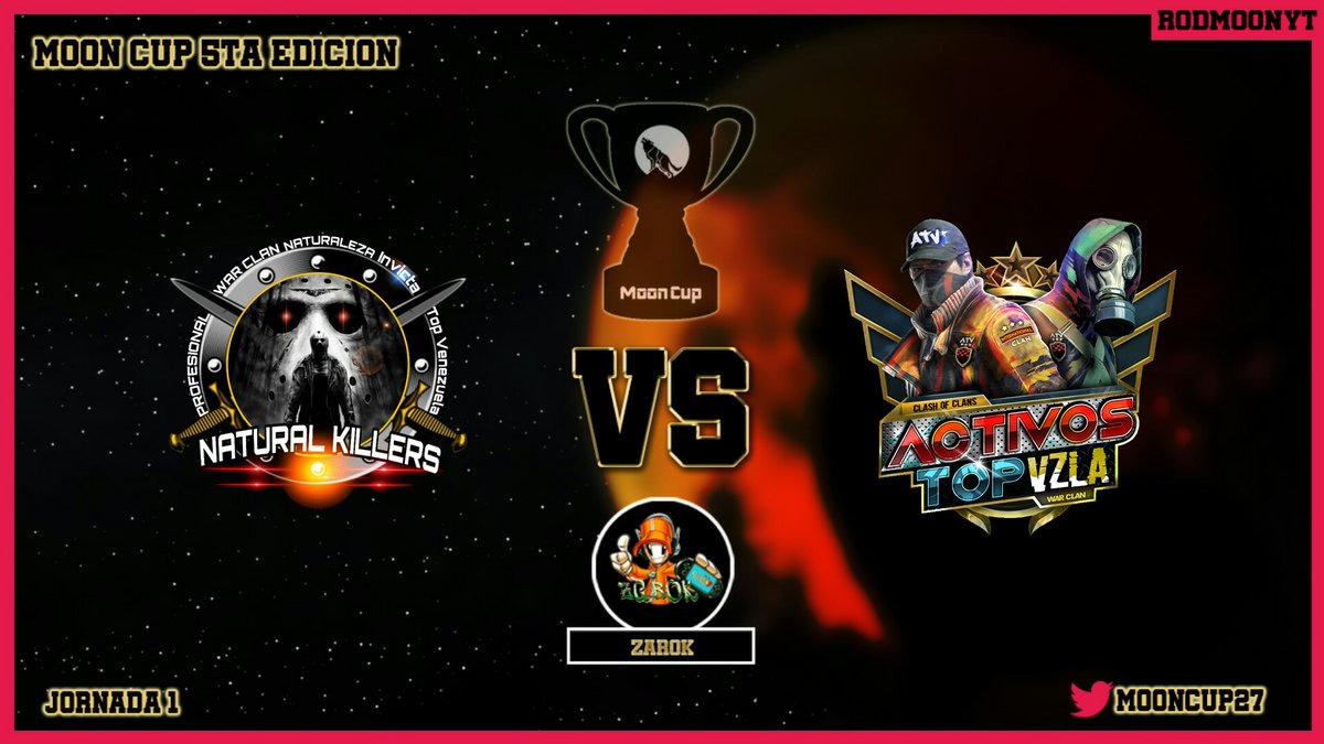 Estamos en directo
youtu.be/PpIRjt5yaow
@MoonCup27 @RodMoonYT <a href="/killers_n/">Natural Killers 🇻🇪 🏆</a> <a href="/ActivosTopVzla/">ActivosTopVzla</a>