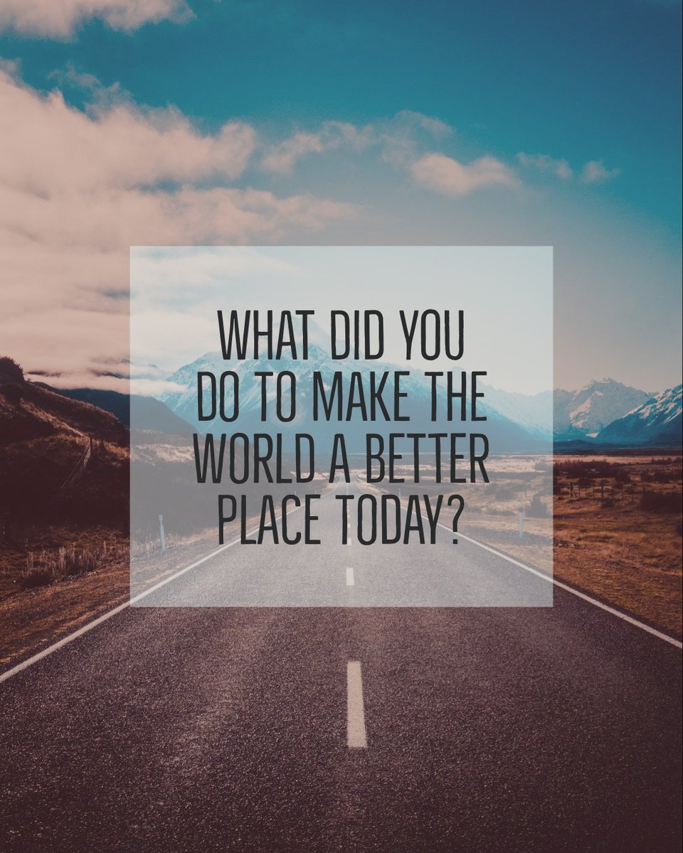 Media523's tweet photo. How did you improve the world today? Big or small, your actions have an effect. Always improve. #523media #marketing #digitalmediamarketing #leadership #addvalue #alwaysimproving #makingtheworldabetterplace #providevalue https://t.co/DhZhCY3lBo