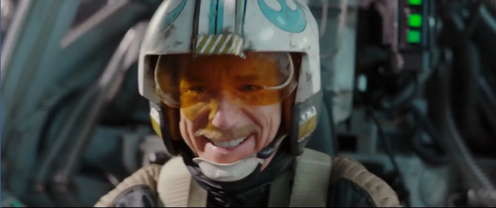 GENERAL MERRICK: BLUE LEADERGeneral Anton Merrick leads the X-Wing, Y-Wing and U-Wing squadrons assembled at Base One but he's also Blue-1, leader of Blue Squadron. He's a veteran at the controls of U-Wings, but he prefers a good ol' X-Wing.We love his smile.