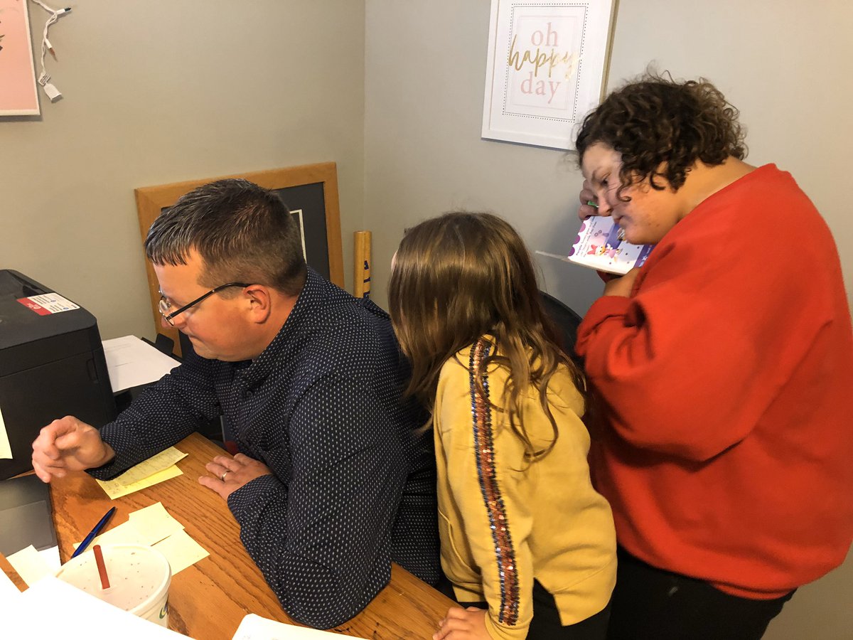 DrBrittonHart's tweet photo. Just another day on zoom! My behind the scene crew was giving me a little moral support today. #zoomcrashers #NewNormal https://t.co/NpTz7hcdT5